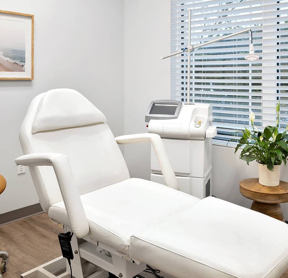 Treatment room at Savannah Age Management Medicine